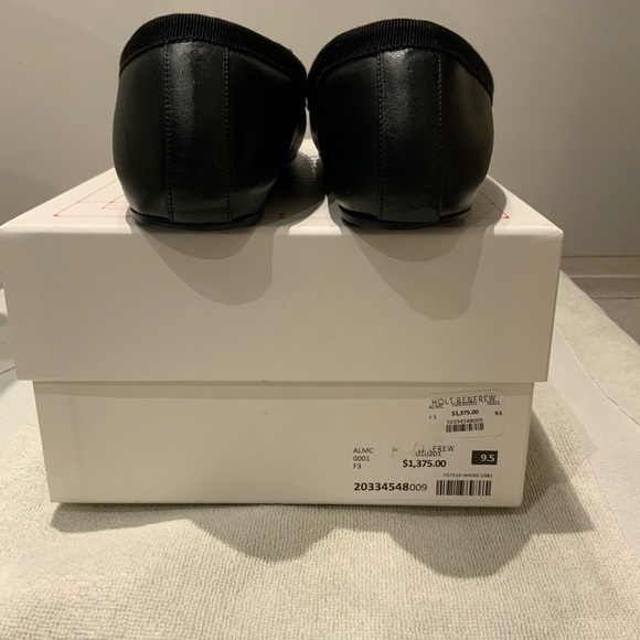 ALEXANDER MCQUEEN 
Metal Toe Punk Ballet Flats - Picture 8 of 10